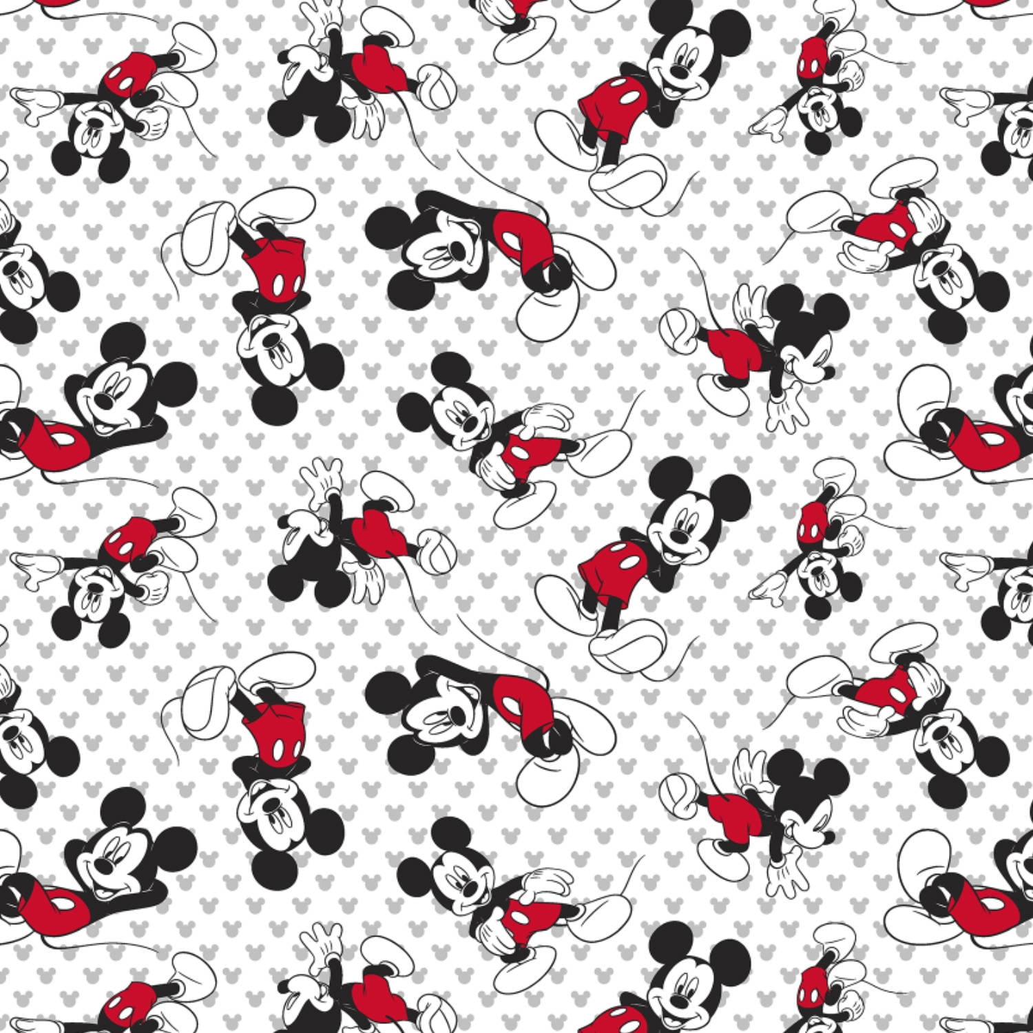 Disney Mickey Mouse Toss Jersey Knit 