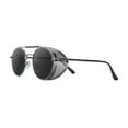 thumbnail image 3 of Steampunk Sunglasses Metal Frame Side Gothic Glasses for Women Red, 3 of 7
