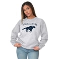 thumbnail image 5 of Talk Derby Me Kentucky Racing Sweatshirt for Men or Women Brisco Brands 3X, 5 of 6