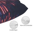 thumbnail image 3 of Fuzoiu Fireworks3 Print Pillow Case with Hidden Zipper,Pillow Covers,Soft and Comfortable Pillowcase-14"x20", 3 of 6