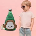 thumbnail image 1 of Cute Monkey Style Juvenile Messenger Bag, Small Shoulder Bag, Soft Fabric Material, Fun Design, For Youngster, Academy Use, Portable Storage, Playful Aesthetic, Lightweight Construction, Akmoler, 1 of 9