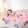 thumbnail image 5 of Manfei Dreamy Cartoon Princess Twin Comforter Sets, Kawaii Girl Bedding Set, 5 of 8