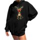 thumbnail image 1 of Sudadera estampada con capucha retro de manga larga suelta de Navidad para mujer con mangas caídas en los hombros Pompotops gfhjh12804, 1 of 8