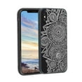 thumbnail image 1 of Compatible with iPhone XS Max Phone Case, Mandala Case Men Women, Flexible Silicone Shockproof Case for iPhone XS Max, 1 of 1