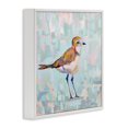 thumbnail image 2 of Stupell Industries Tropical Coastal Plover Nautical Bird White Framed Giclee Art, 17 x 17, by Jeanette Vertentes, 2 of 7