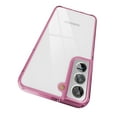 thumbnail image 6 of Encased (3 Pack) Designed for Samsung Galaxy S22 Plus Case with Screen Protector Tempered Glass + Camera Lens Protector, Protective Phone Kit (Clear/Pink), 6 of 9