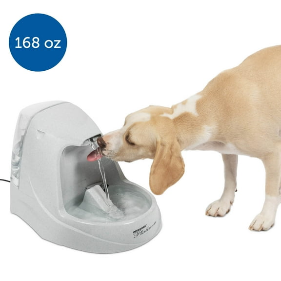 PetSafe Drinkwell Platinum Pet Water Fountain for Cats and Dogs, 168 oz