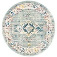 thumbnail image 5 of SAFAVIEH Madison Trenton Vintage Traditional Area Rug, Grey/Ivory, 6'7" x 6'7" Round, 5 of 9