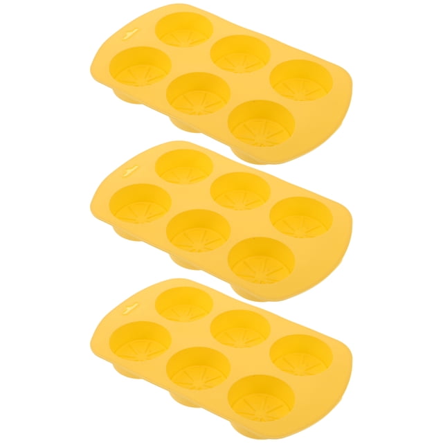 GOOHOCHY Molde de silicona para hacer velas con forma de rodaja de limón, 3 unidades