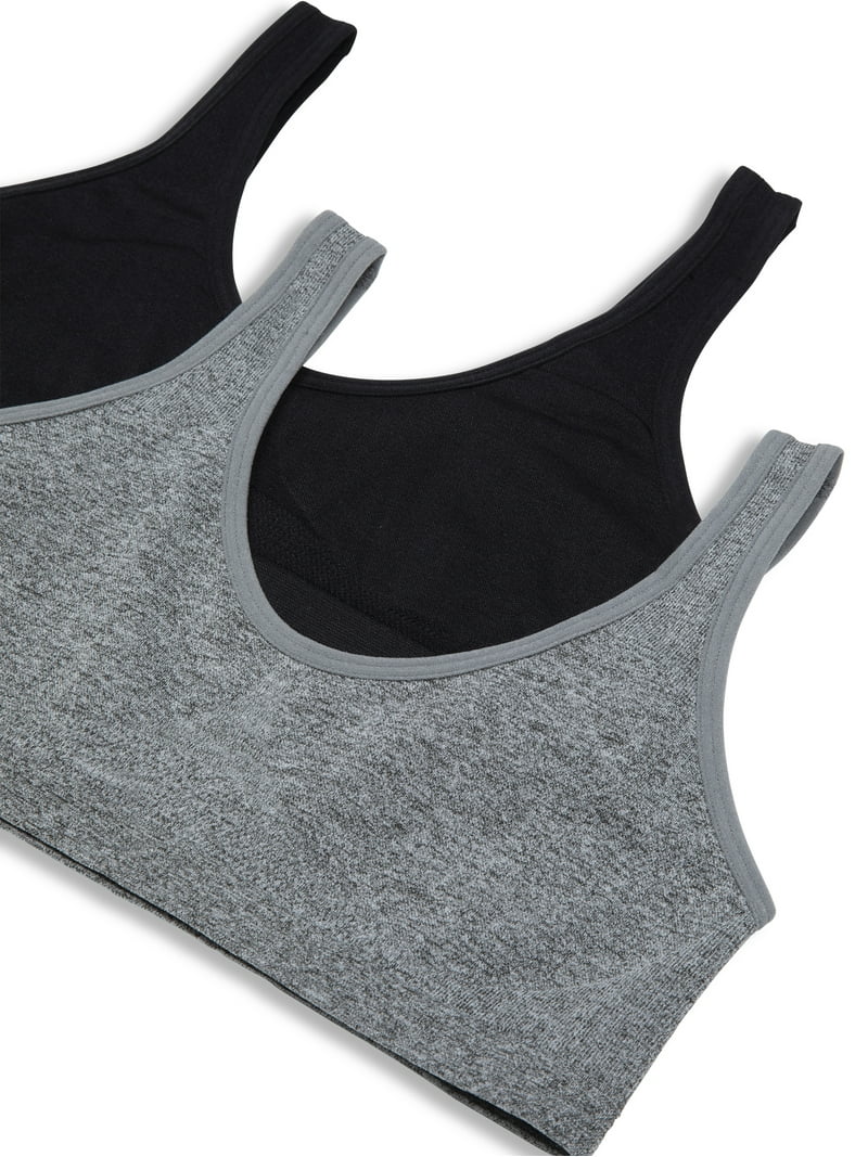 Girls 6-16 Hanes® 2-Pack Seamless Cozy Pullover Bras Girls 6-16 Hanes® 2-Pack Seamless Cozy Pullover Bras