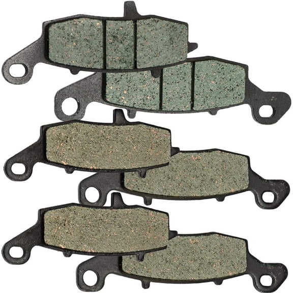 Foreverun Motor Front and Rear Brake Pads For Kawasaki Vulcan 1500 Nomad Fi VN1500L 2001-2004