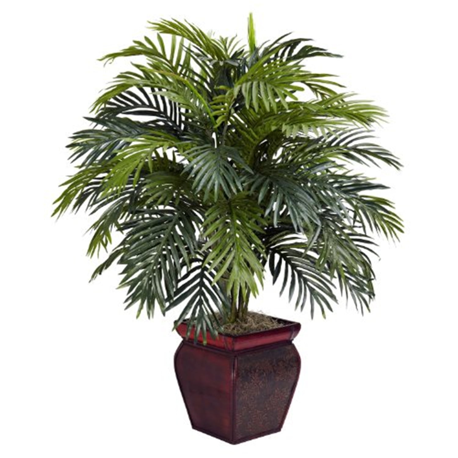 TWO 5' Dwarf Areca Palm Artificial Trees Silk Plant 612 