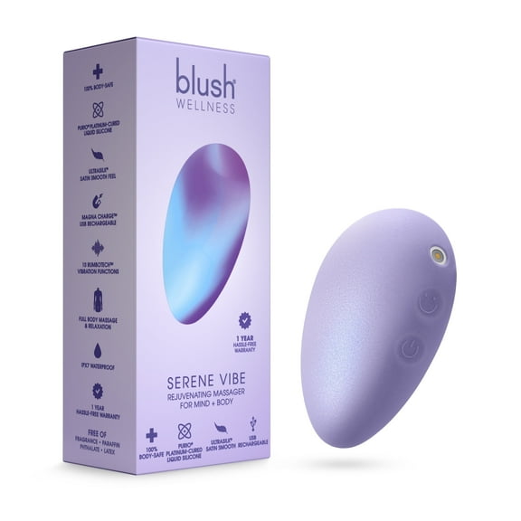 Wellness By Blush - Serene Vibe Powerful Rejuvenating Personal Massager