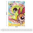 thumbnail image 2 of Manta de Las Chicas Superpoderosas, manta de tela de superficie vertical súper suave de varios tamaños, acogedora y cálida, adecuada para cama, sofá, campamento, viajes, para todas las estaciones,, 2 of 8
