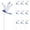 Blue373, variant on Garden Dragonfly Stakes, 10PCS Decorative Pole Ornaments for Flower Pots, Whimsical Outdoor Yard Patio Spring Decor