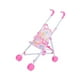 thumbnail image 2 of Carrito de juguete en miniatura, regalo realista de 10 pulgadas, cochecito de empuje, porta muñecas, cochecito de bebé, carrito de juguete para niñas rojo, 2 of 8