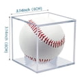 thumbnail image 4 of 8Pcs Baseball Display Case,UV Dustproof Acrylic Display Boxes,Clear Display Case for Baseball, 4 of 8