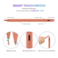 thumbnail image 5 of HPZZ Stylus Pen for iPad 9th&10th Generation-2X Fast Charge Active Pencil Compatible with 2018-2024 Apple iPad Pro 11"/12.9"/M4, iPad Air 3/4/5/M2, iPad 6-10, iPad Mini 5/6 Gen-White, 5 of 7
