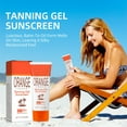 thumbnail image 7 of Orange Tanning Gel, Sun Tanning Gel, Fast-Absorbing Tan Accelerator for Faster Darker Tan, Mineral-Oil Free, Hydrating Balm-to-Oil Formula, Water-Resistant, Streak-Free Fake Tan, 7 of 7