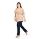 thumbnail image 2 of Blusa de manga amplia Roman Fashion /Tallas Extras, 28365 (Beige) beige 40, 2 of 5