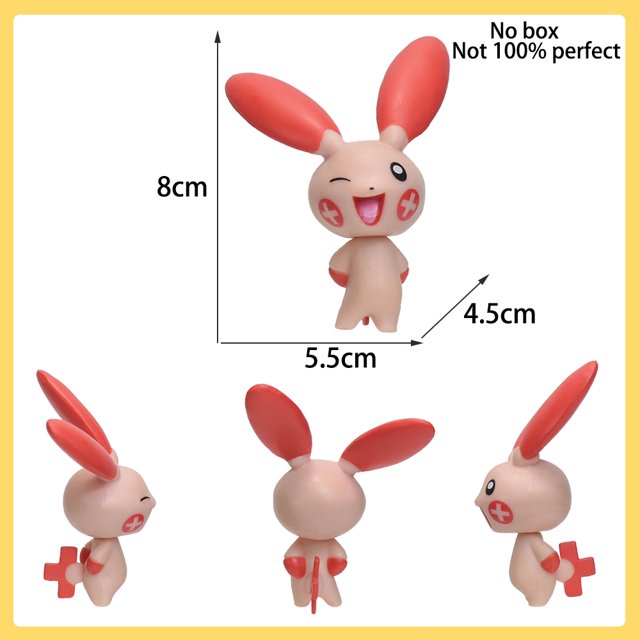 Lindas figuras de PVC de Pokémon, modelo de juguete, Lucario, Psyduck, Totodile, Ditto, Eevee, Lunala, Meowth, juego de anime, muñeco, adorno de escritorio, regalos