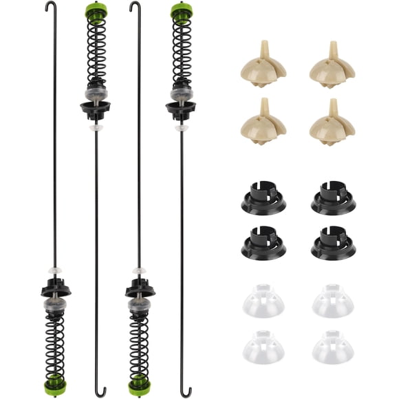 BlueStars (UPGRADED) W11130362 Washer Suspension Rod Kit Replacement For Whirlpool Maytag Kenmore Washers - Replaces PS12347546 A