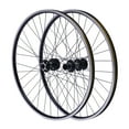 thumbnail image 6 of Mountain Bike Wheelset 27.5 Inch, Aluminum Alloy Rim Disc Brake MTB Wheelset, Quick Release Front Rear Wheels Black Bike Wheels Carbon Hub MTB Wheels Fit 7-11 Speed Cassette, 6 of 7
