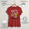 thumbnail image 3 of Women's Dr. Seuss The Grinch Christmas Mean One Graphic T-Shirt, 3 of 9