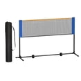 thumbnail image 4 of DYNWAVECA Portable Badminton Net Set Easy Setup Sport Net for Yard Backyard Game Beach Iron Alloy, 4 of 10
