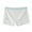 White-1, variant on CYRBOKO Girls'Boxers, Cotton Stretchy Elastic Waist Girls Underwear Light Blue Size 9-10 T