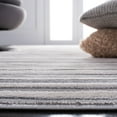 thumbnail image 4 of SAFAVIEH Lagoon Kandy Striped Area Rug, Ivory/Gray, 8' x 10', 4 of 8