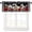 Style-8, variant on Coffee Valance Curtains for Kitchen,Vintage Black Hand Painted Delicious Latte Window Valances Short Panel Blackout Treatment Drapes for Bathroom Bedroom Cafe Restaurant 54x 18 in