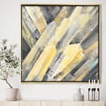 thumbnail image 3 of Geometric Beige Glacier - Modern Farmhouse Framed Canvas, 3 of 3