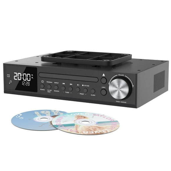 Radio de cocina con reproductor de CD Bluetooth MONODEAL para colocar debajo del armario