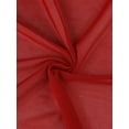 thumbnail image 5 of DARING DIVA Women's Open Front Short Sleeve Mesh Sheer Shrug M Red, 5 of 6