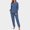 Light Blue, variant on Plush Sleepwear Cozy Loungewear Women's Casual Winter Double Sided Plush Pullover Printed Round Neck Long Sleeve Top with Drawstring Pants Soft Fleece Home Pajama Set Warm Comfortable Winter Gift
