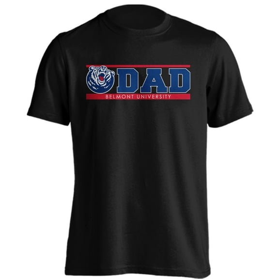 Belmont University Bruins Dad Proud Parent Short Sleeve T-Shirt