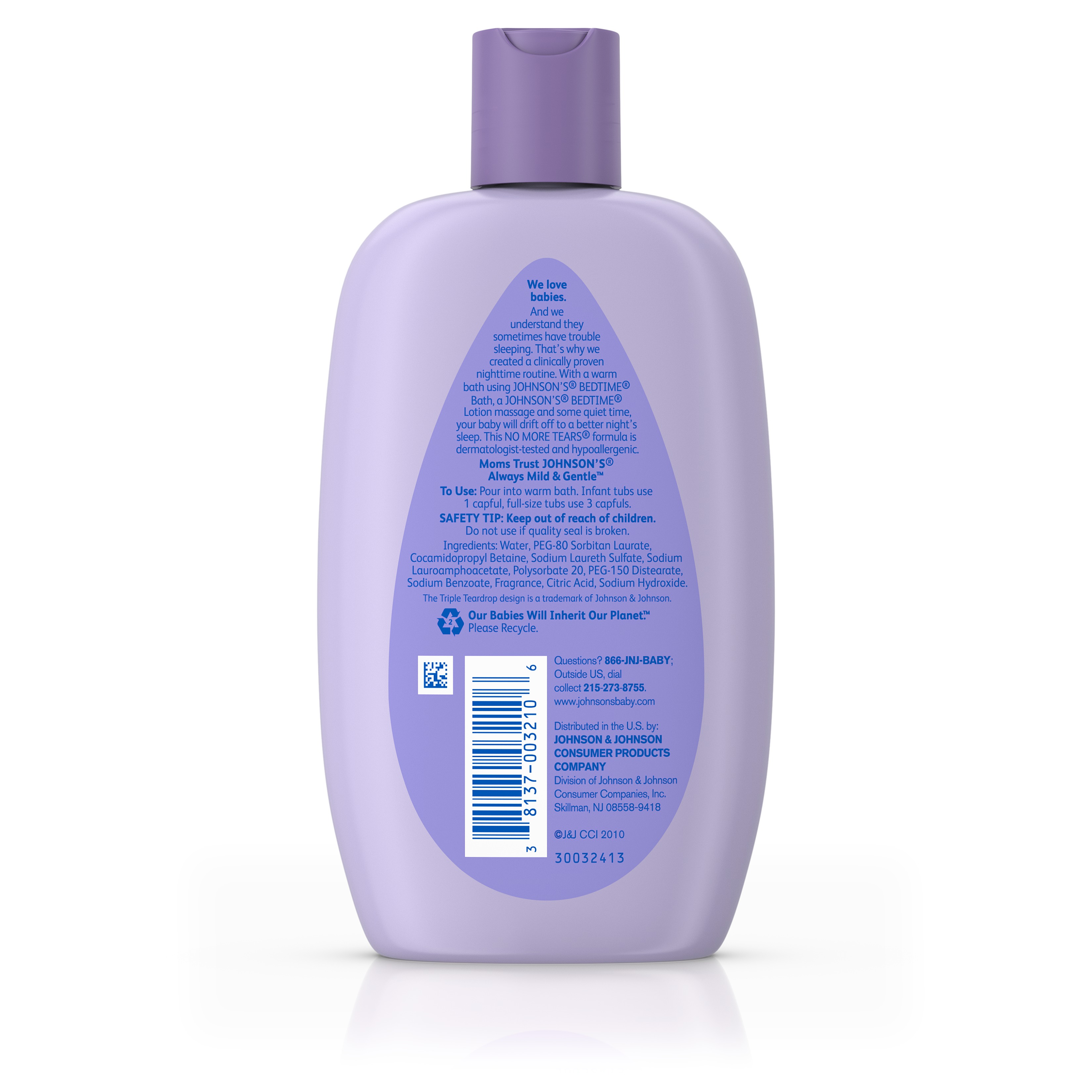 Johnson's Bedtime Bath To Help Baby Relax, 9 Fl. Oz. - image 5 of 7