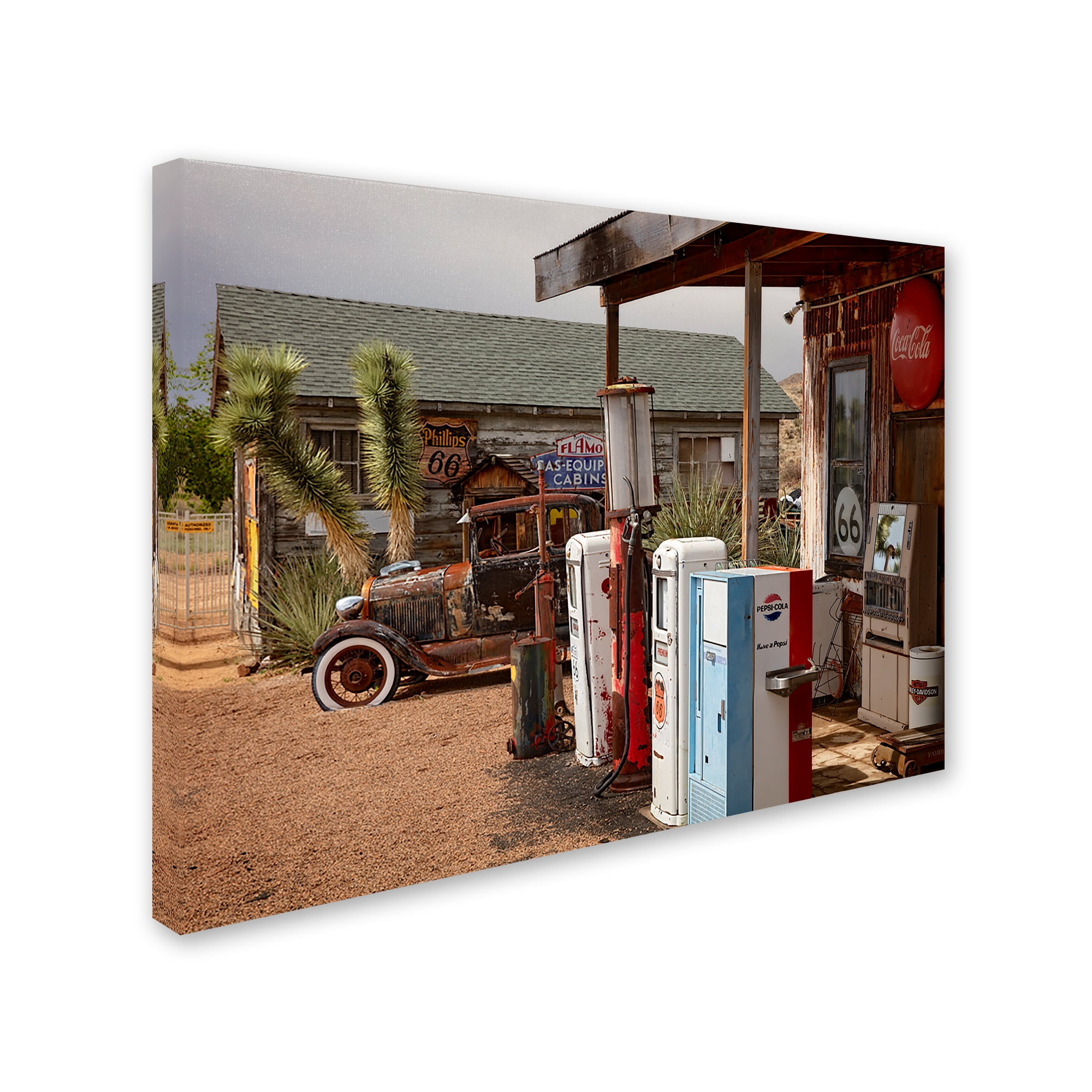 Trademark Fine Art 'Rt 66 Fun Run' Canvas Art by Mike Jones Photo