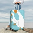thumbnail image 5 of Salouo Three White Geese Pattern Travel Dust-proof Suitcase Cover, Softside Suitcase Protector Luggage Cover Protector for 18-32inch ,Not Included Suitcase, 5 of 8