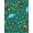 Green, Pattern 4, variant on ODIKA 8'x10' Machine Washable Non-Slip Area Rug, Enchanted Woodland Friends Playtime Design High Traffic Rug with Pad, Pink, 684970