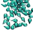 thumbnail image 4 of Uxcell 100Pcs Flat Back Acrylic Teardrop Gems 6x10mm Artificial Rhinestones for DIY Crafts Lake Blue, 4 of 4