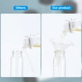 thumbnail image 3 of Uxcell 60mL Glass Vials with Screw Caps Liquid Sample Vial with 5 Funnel, Clear 10Pcs, 3 of 5
