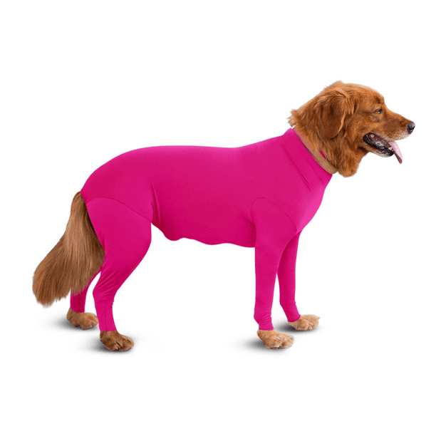 Shed Defender Original Dog Onesie Contains Shedding Reduces Anxiety Black XXS