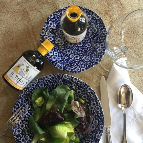 Il Tinello Balsamic Vinegar of Modena IGP Yellow Label High Acidity 250ml, British Import (Pack of 2)