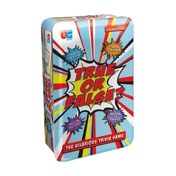 University Games True or False? Tin