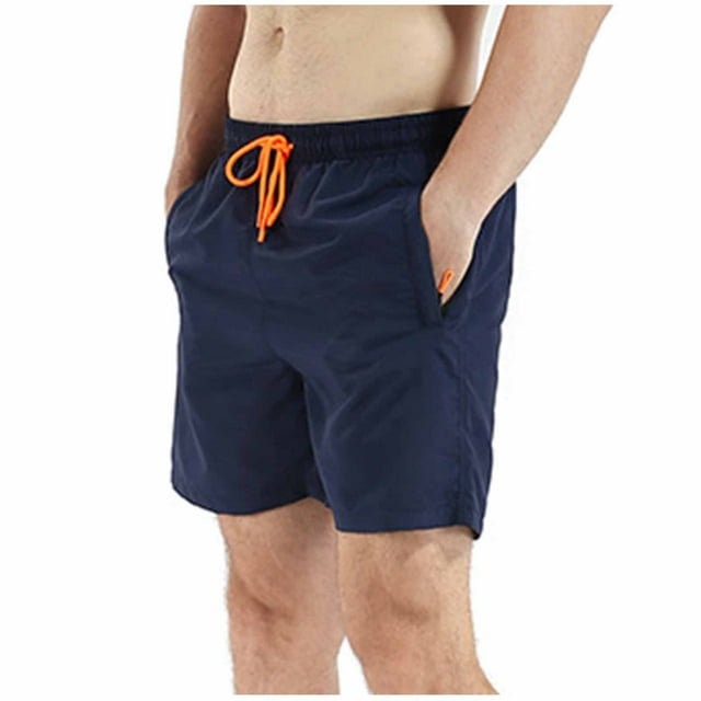 asjyhkr Gym Shorts for Men Drawstring Elastic Waisted Quick Drying Athletic Shorts with Zip Pockets Workout Beach Shorts