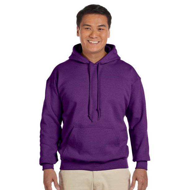 purple gildan sweatshirt