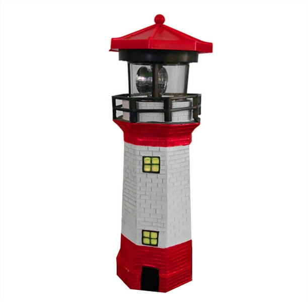 Tuscom Solar Powered Lighthuse Led Light Lantern Ornament Garden Sculpture Yard Lawn Com - Solar Powered Lighthouse Garden Ornament Tuscom Solar Powered Lighthuse Led Light Lantern Ornament Garden Sculpture Yard Lawn Com - Solar Powered Lighthouse Garden Ornament