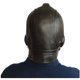 thumbnail image 2 of Máscara Black Knight de látex integral para disfraces de fiesta, 2 of 2